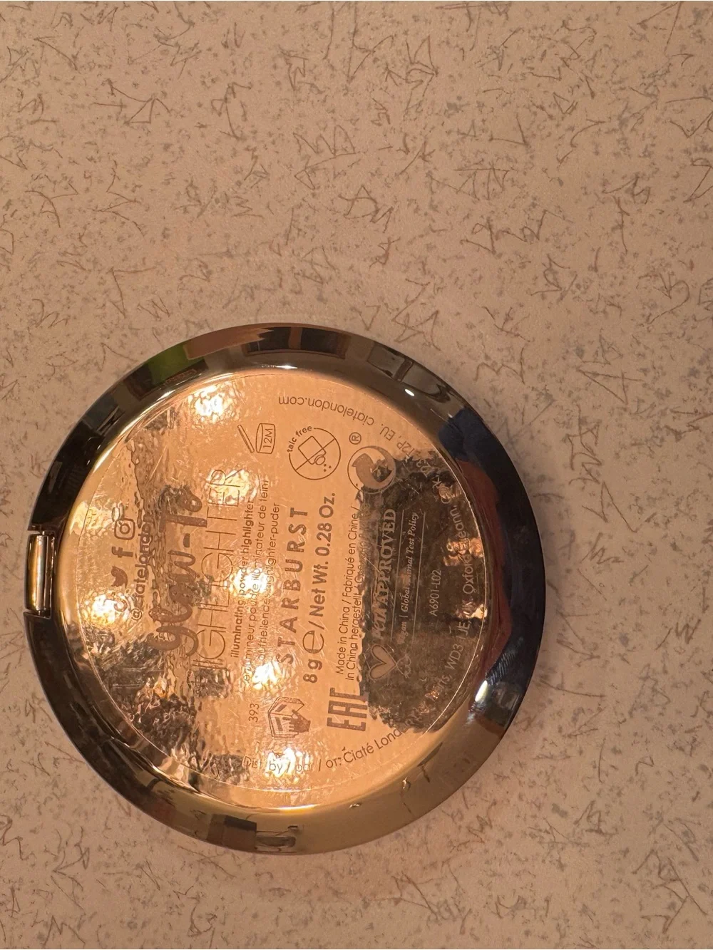 Ciaté London Glo to highlighter in Starburst. New!!